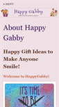 Mobile Screenshot of happygabby.com